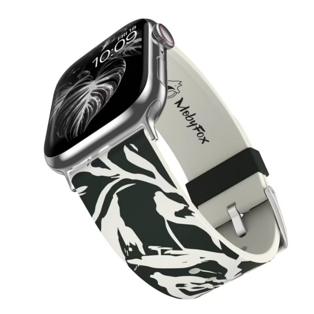 MOBY FOX Apple Watch Replacement Band Silicone Botanica Design - NIB